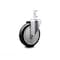 Service Caster 5 Inch Black Polyurethane Wheel Swivel 7/8 Inch Square Stem Caster SCC SCC-SQ20S514-PPUB-BLK-78 - alternate 1
